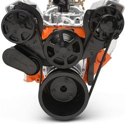 Eddie Motorsports Raven Series S-Drive Serpentine Pulley Drive Systems MS118-56MB