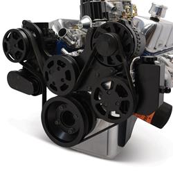 Eddie Motorsports Raven Series S-Drive Serpentine Pulley Drive Systems MS118-63BMB