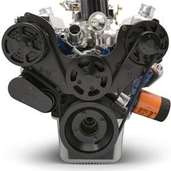 Eddie Motorsports Raven Series S-Drive Serpentine Pulley Drive Systems MS118-64BK
