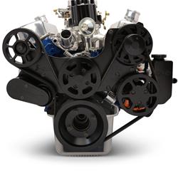 Eddie Motorsports Raven Series S-Drive Serpentine Pulley Drive Systems MS118-65BMB