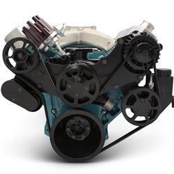 Eddie Motorsports Raven Series S-Drive Serpentine Pulley Drive Systems MS118-69BBK