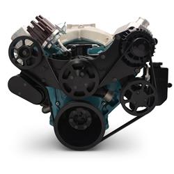 Eddie Motorsports Raven Series S-Drive Serpentine Pulley Drive Systems MS118-69BMB