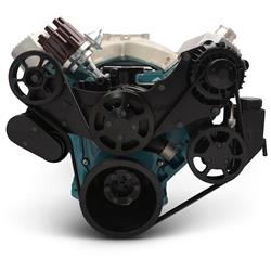 Eddie Motorsports Raven Series S-Drive Serpentine Pulley Drive Systems MS118-69MB