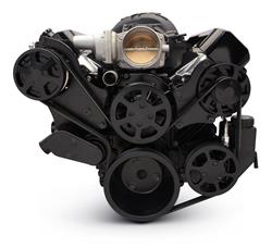 Eddie Motorsports Raven Series LS Chevy S-Drive Serpentine Pulley Drive Systems MS118-86MB