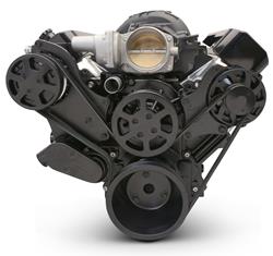 Eddie Motorsports Raven Series LS Chevy S-Drive Serpentine Pulley Drive Systems MS118-87MB
