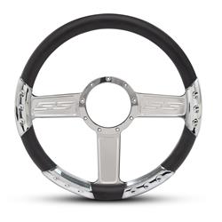 Eddie Motorsports SS Logo Sport Billet Steering Wheels MS139-52P