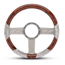 Eddie Motorsports SS Logo Sport Billet Steering Wheels MS139-52WCL