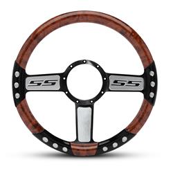 Eddie Motorsports SS Logo Sport Billet Steering Wheels MS139-52WHL