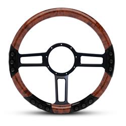 Eddie Motorsports Launch Sport Billet Steering Wheels MS139-54WBK