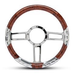 Eddie Motorsports Launch Sport Billet Steering Wheels MS139-54WP