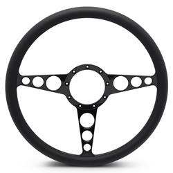Eddie Motorsports Racer Billet Steering Wheels MS140-30BK