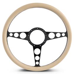 Eddie Motorsports Racer Billet Steering Wheels MS140-30TBK