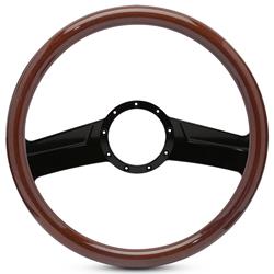 Eddie Motorsports Vintage Billet Steering Wheels MS140-31WBK