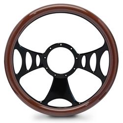 Eddie Motorsports Raptor Billet Steering Wheels MS140-61WBK