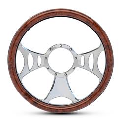 Eddie Motorsports Raptor Billet Steering Wheels MS140-61WCL