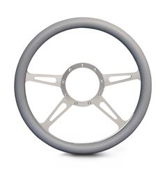Eddie Motorsports Kinetic Billet Half-Wrap Steering Wheels MS140-89GCA