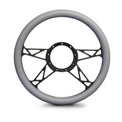 Eddie Motorsports Kinetic Billet Half-Wrap Steering Wheels MS140-89GMB