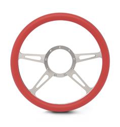Eddie Motorsports Kinetic Billet Half-Wrap Steering Wheels MS140-89RCA