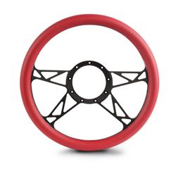 Eddie Motorsports Kinetic Billet Half-Wrap Steering Wheels MS140-89RMB