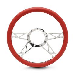 Eddie Motorsports Kinetic Billet Half-Wrap Steering Wheels MS140-89RP