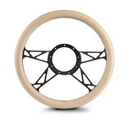 Eddie Motorsports Kinetic Billet Half-Wrap Steering Wheels MS140-89TMB