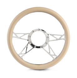 Eddie Motorsports Kinetic Billet Half-Wrap Steering Wheels MS140-89TP