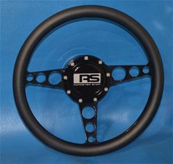 Eddie Motorsports Racer Billet Steering Wheels MS143-50GBK