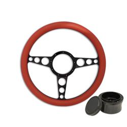 Eddie Motorsports Racer Billet Steering Wheels MS143-50RBK