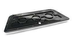 Eddie Motorsports Billet Aluminum Glove Box Doors MS220-17BKBA