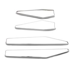 Eddie Motorsports Billet Fender Brace Inserts for 1970-1981 CAMARO - MS275-14CL