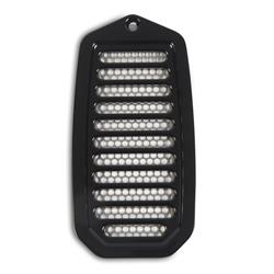 Eddie Motorsports Door Jamb Louvers for 1970-1992 CAMARO, 1970-1972 CHEVELLE - MS275-27BK