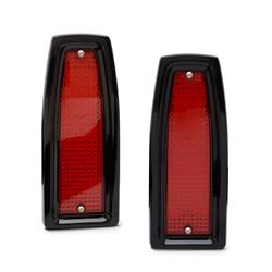 Eddie Motorsports Billet LED Taillight Assemblies for 1966-1967 CHEVY II - MS275-41BA