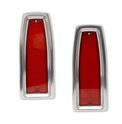 Eddie Motorsports Billet LED Taillight Assemblies for 1966-1967 CHEVY II - MS275-41CA