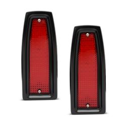 Eddie Motorsports Billet LED Taillight Assemblies for 1966-1967 CHEVY II - MS275-41MB