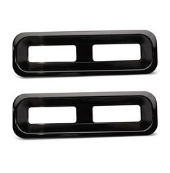 Eddie Motorsports Billet Aluminum Taillight Bezels for 1967-1968 CAMARO - MS275-42BK