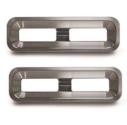 Eddie Motorsports Billet Aluminum Taillight Bezels for 1967-1968 CAMARO - MS275-42M
