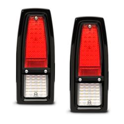 Eddie Motorsports Billet LED Taillight Assemblies for 1966-1967 CHEVY II - MS275-48KBA