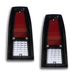 Eddie Motorsports Billet LED Taillight Assemblies for 1966-1967 CHEVY II - MS275-48KBK