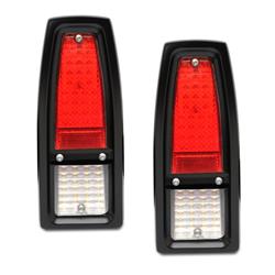 Eddie Motorsports Billet LED Taillight Assemblies for 1966-1967 CHEVY II - MS275-48KMB