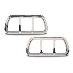 Eddie Motorsports Billet Aluminum Taillight Bezels for 1971-1973 MUSTANG - MS275-60P