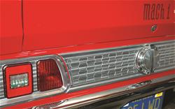 Eddie Motorsports Rear Fuel Panel Trim for 1971-1973 MUSTANG - MS275-63P