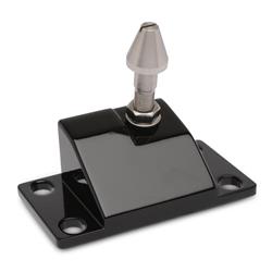 Eddie Motorsports Hood Latches for 1968 CHEVY II, 1969-1974 NOVA - MS276-18BK