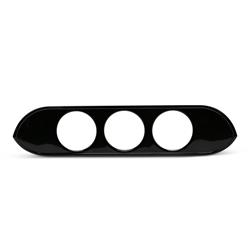 Eddie Motorsports Radio Delete Bezels for 1962-1965 CHEVY II - MS500-02BA