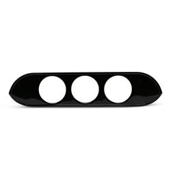 Eddie Motorsports Radio Delete Bezels for 1962-1965 CHEVY II - MS500-02BK