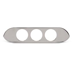 Eddie Motorsports Radio Delete Bezels for 1962-1965 CHEVY II - MS500-02CL