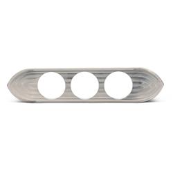 Eddie Motorsports Radio Delete Bezels for 1962-1965 CHEVY II - MS500-02M