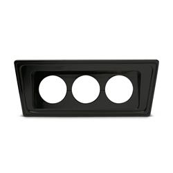 Eddie Motorsports Radio Delete Bezels for 1966-1967 CHEVY II - MS500-04BK