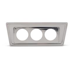 Eddie Motorsports Radio Delete Bezels for 1966-1967 CHEVY II - MS500-04CL