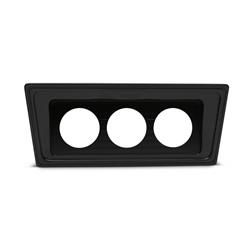 Eddie Motorsports Radio Delete Bezels for 1966-1967 CHEVY II - MS500-04MB
