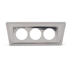 Eddie Motorsports Radio Delete Bezels for 1966-1967 CHEVY II - MS500-04P